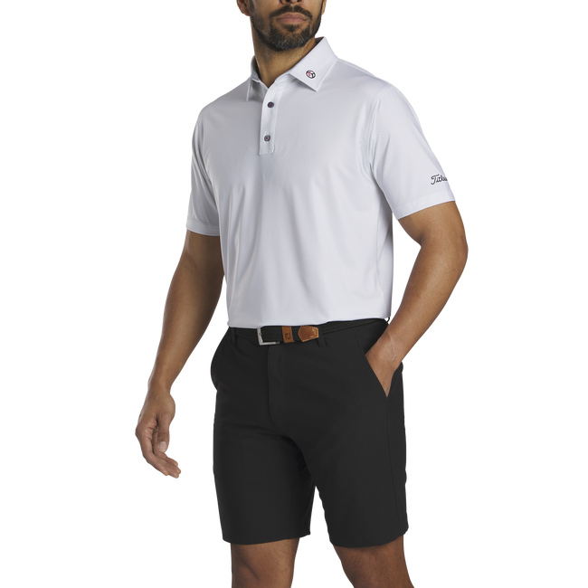 Team Titleist Men's Print Lisle Polo