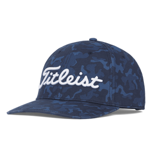Navy Camo Cotton Semi Curve Navy Camo Cotton Semi Curve