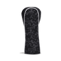 Black Camo Leather &amp; Cotton Twill Headcover
