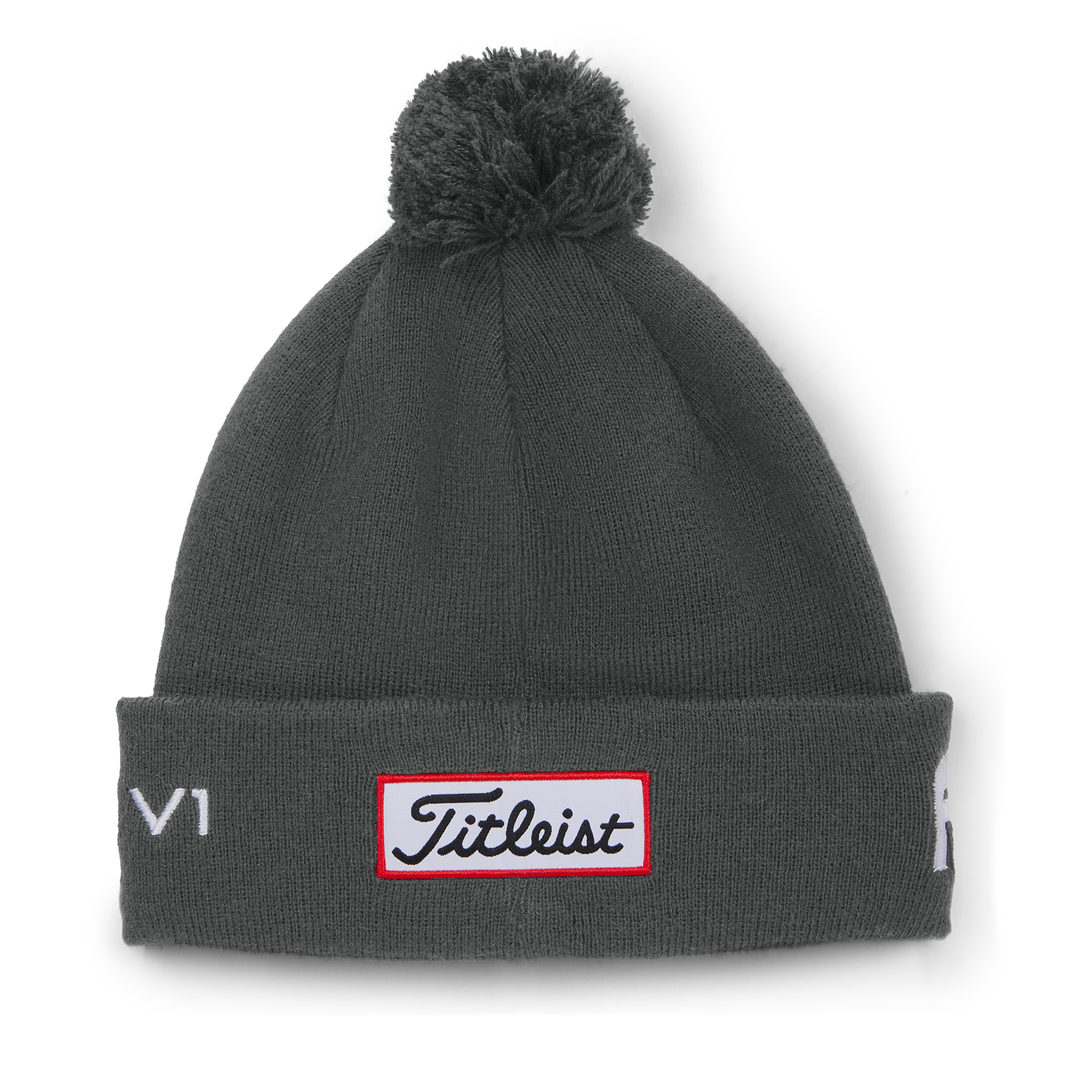 Titleist Pom Boardwalk Berretto Invernale Unisex – Maglia Acrilica Tricolore Con Pompon – Fodera Micropile