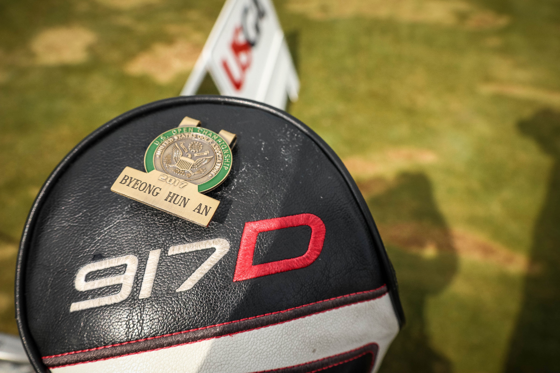 Spotted around the course this week: The coveted U...