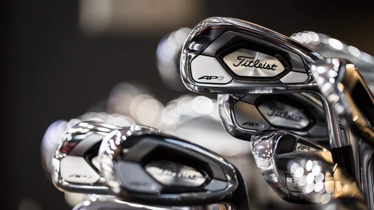 New to the AP family, meet the Titleist 718 AP3 ir...