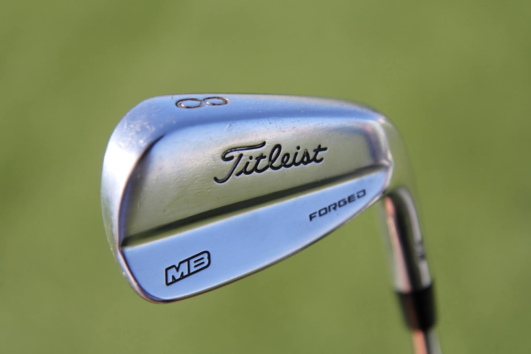 Justin carries 718 MB (5-9) irons for maximum feel...
