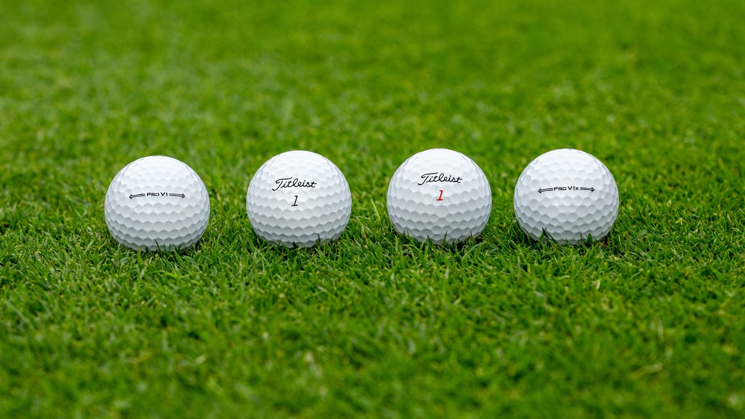 Image of the new Pro V1 and Pro V1x golf balls