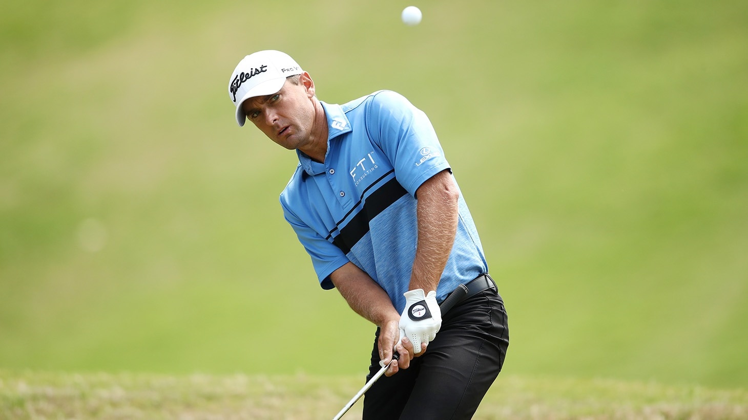 Charles Howell III hits a chip shot with his Vokey SM7 lob wedge at the 2019 Masters